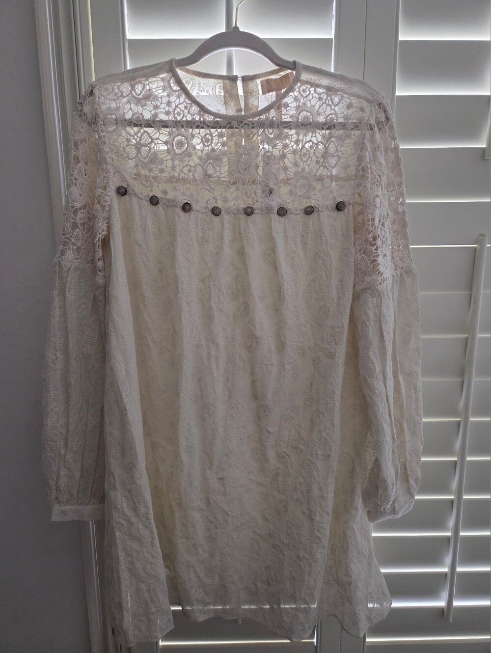 Anthropologie Womens Lace Dress